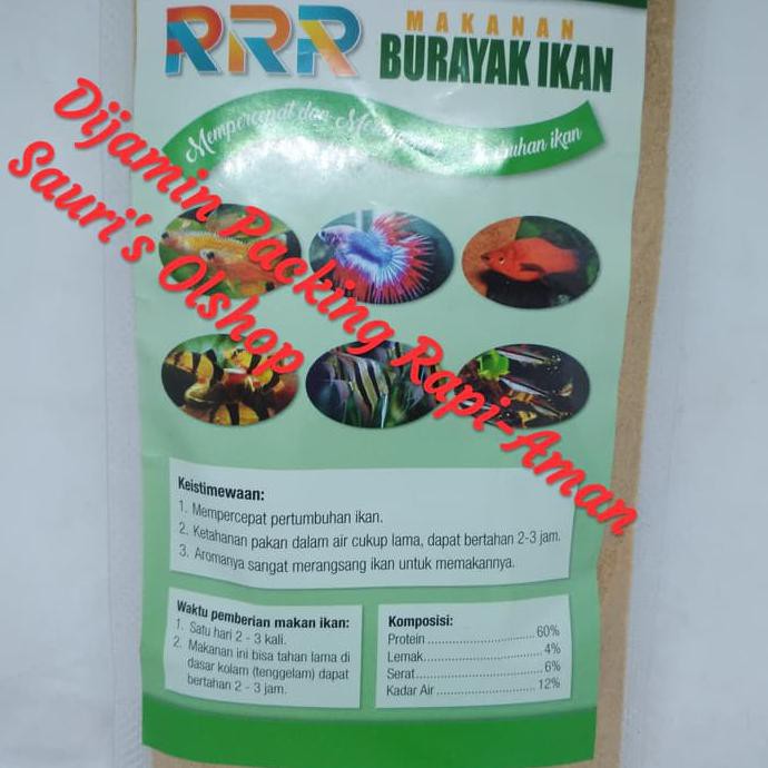 TERMURAH / Makanan Ikan Burayak / Pakan Ikan Burayak Cupang dll