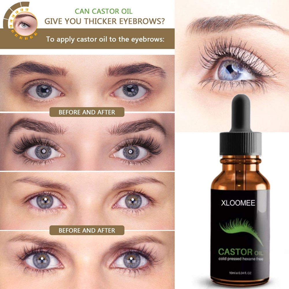 [ NATURAL ] XLOOMEE CASTOR OIL SERUM BULU MATA 100% ORIGINAL! EYEBROW PELENTIK PENUMBUH BULU MATA