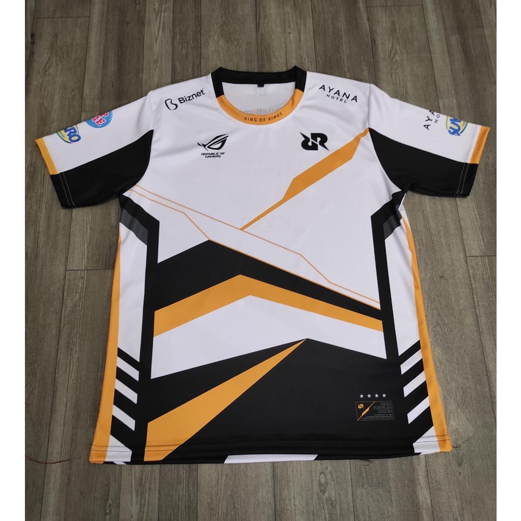 Jual Jersey Kaos Baju Gaming Rrq White Shopee Indonesia