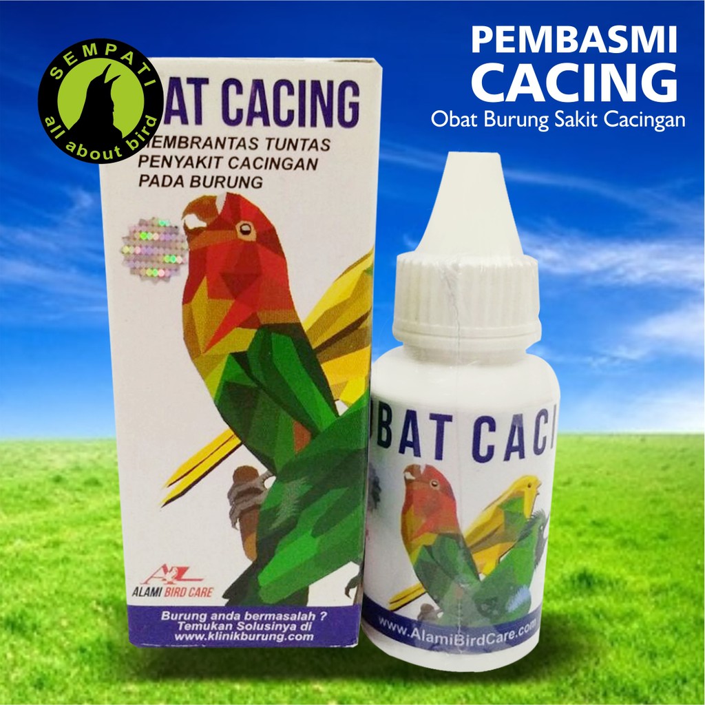  OBAT CACING ALAMI BIRD CARE OBAT BURUNG SAKIT CACINGAN 