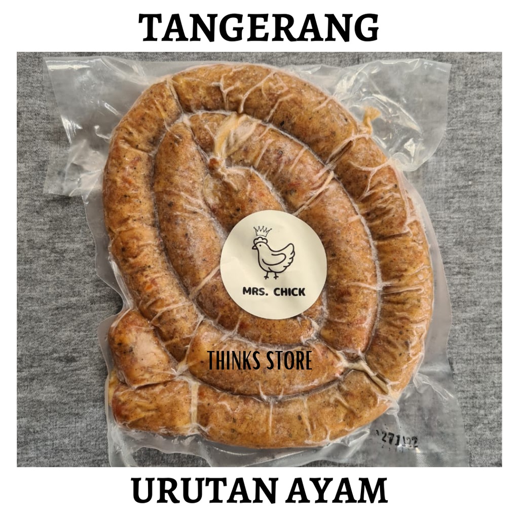 

sOSIS - URUTAN AYAM - CHICKEN - BALI / Sosis Bali - Balinese Sausage - Makanan Frozen