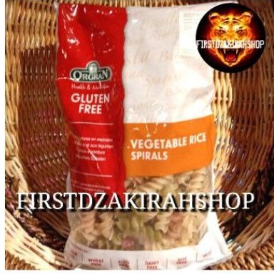 

orgren vegetable rice spirals 250gr