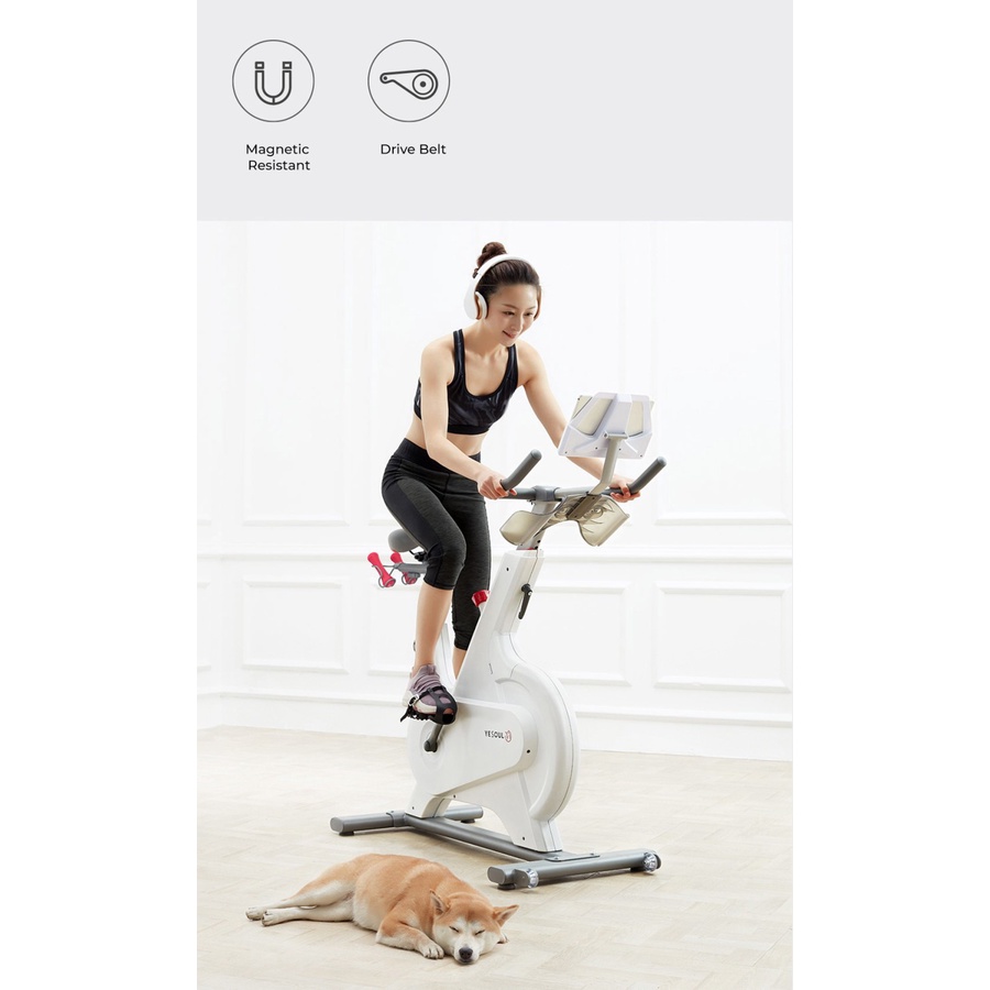 Yesoul M1 Pro Home Smart Spinning Bike Indoor Sepeda Fitness RESMI app zwift