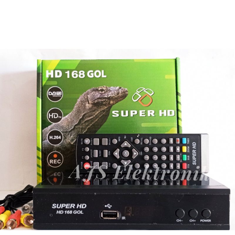 STB TV DIGITAL Set Top Box Tv Digital STB DVB T2 Super HD 168 GOL Komodo tabung bergaransi android t