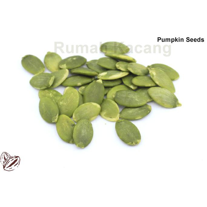 

ENAK Pumpkin Seed (Biji Labu Kupas) Oven / Matang Natural 250gr BANYAK RASA