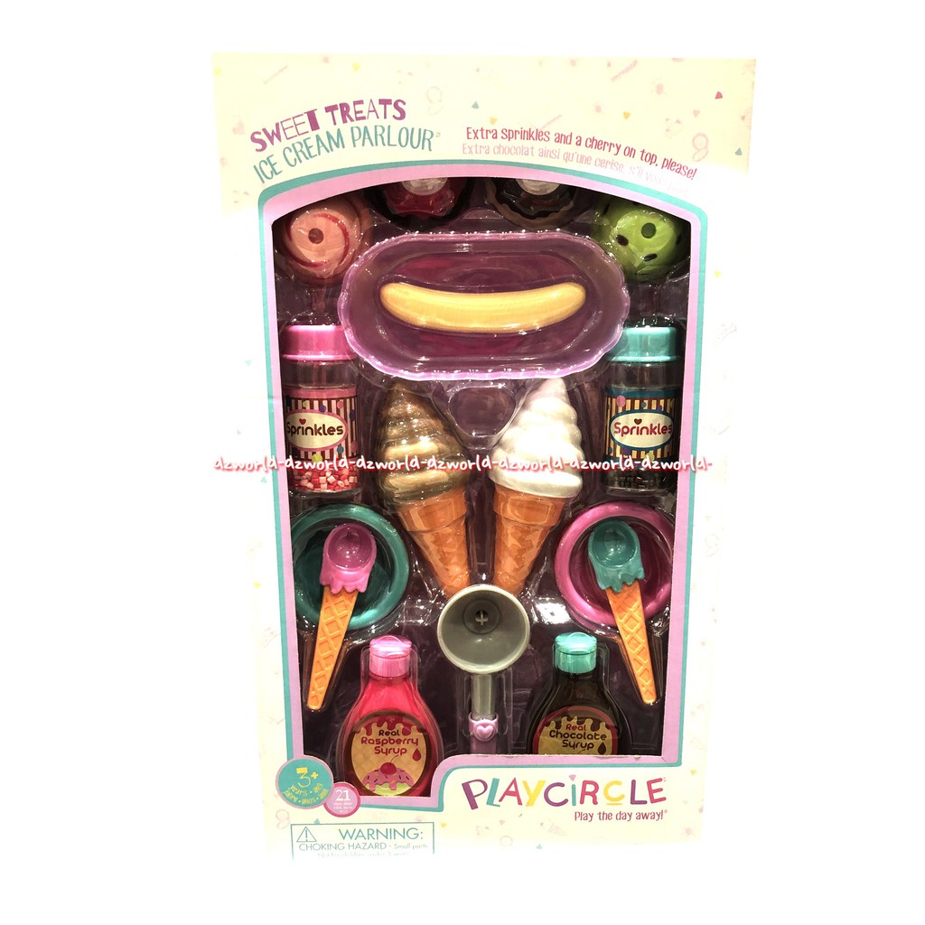 Playcircle Sweet Treats Ice Cream Parlour Mainan Anak Play circle