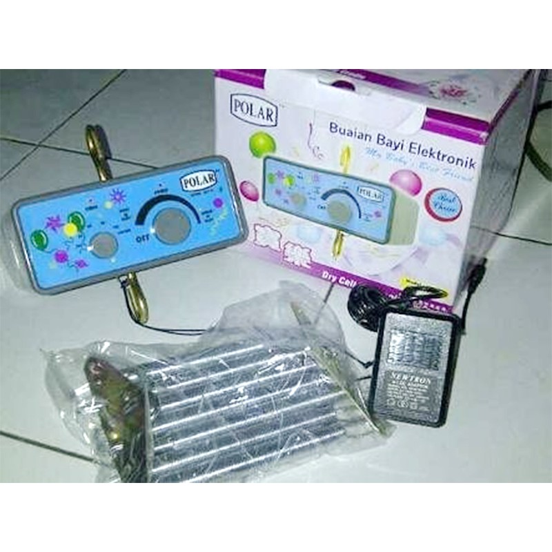 Ayunan Bayi Elektrik Polar Buaian Bayi Elektronik Variasi Basic Music Timer