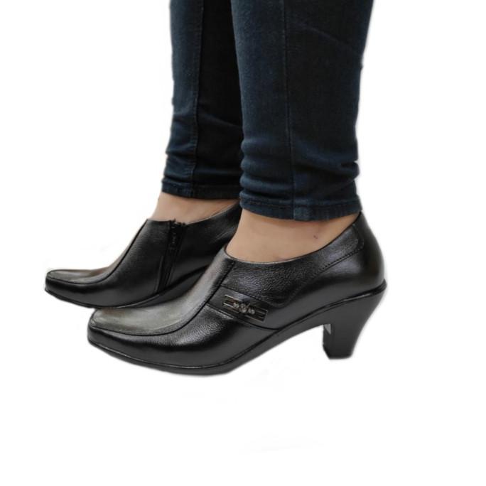 Sepatu Semi Boot by Scorpion untuk Wanita Hak 7cm 2704 termurah