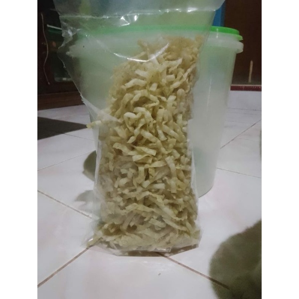 

Keripik pangsit original gurih 500 gram