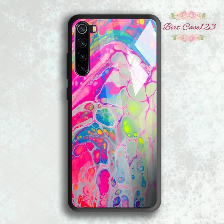 back case glass ABSTRAK Oppo A3s A1k A5 A9 2020 A7 F9 A5s A31 A52 A53 A92 A37 A57 A59 A71 A83 BC5096