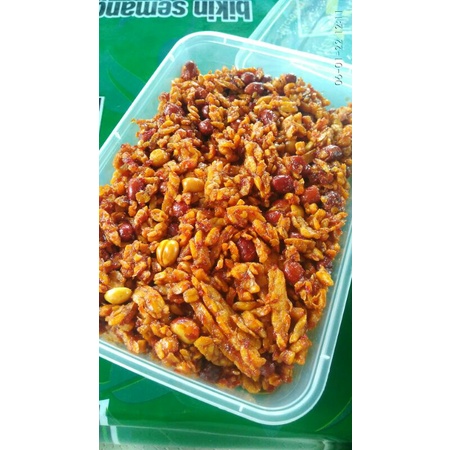 

Kering tempe kacang / orek tempe kacang