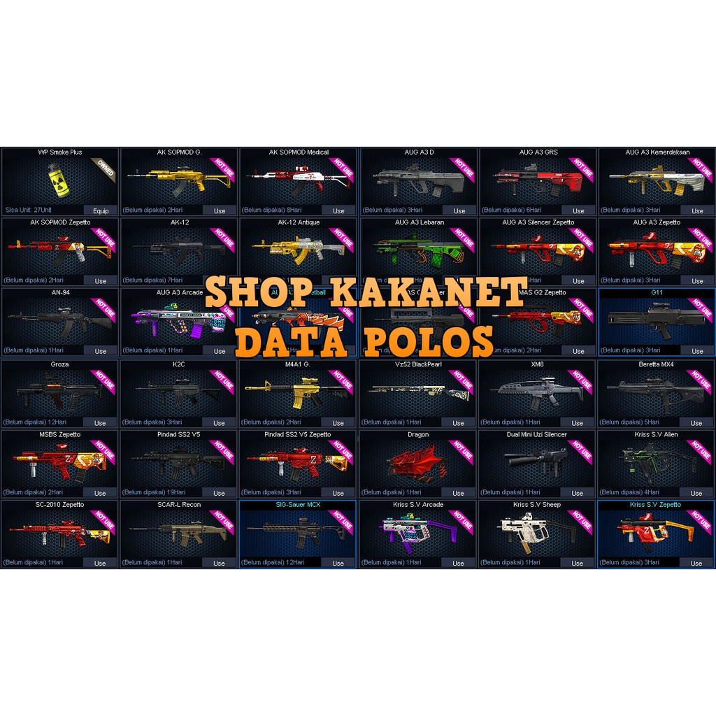 Letkol Emas Mayor 2 Emas Point Blank ZEPPETO FULL BARET FULL