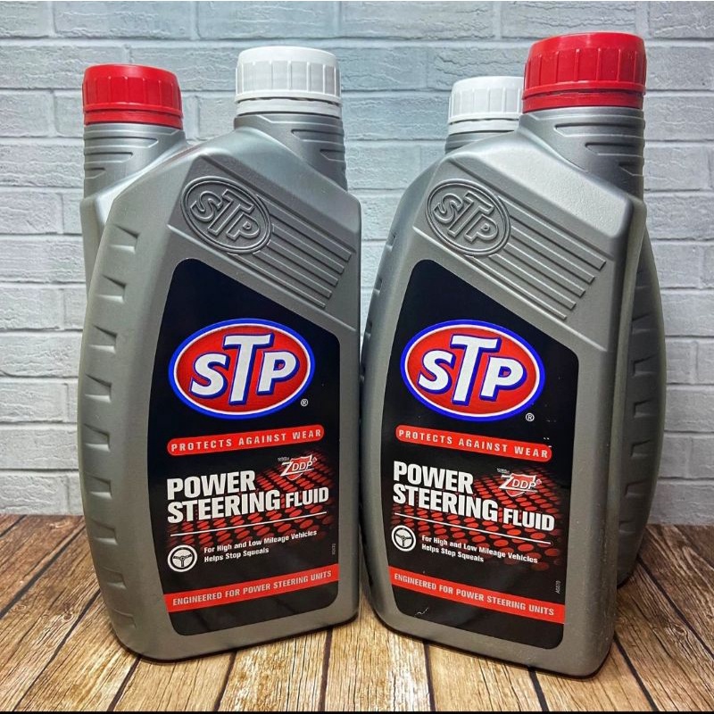 Oli Power Steering STP / Stp Oli minyak power steering 946 ML / Pelumas Power Steering