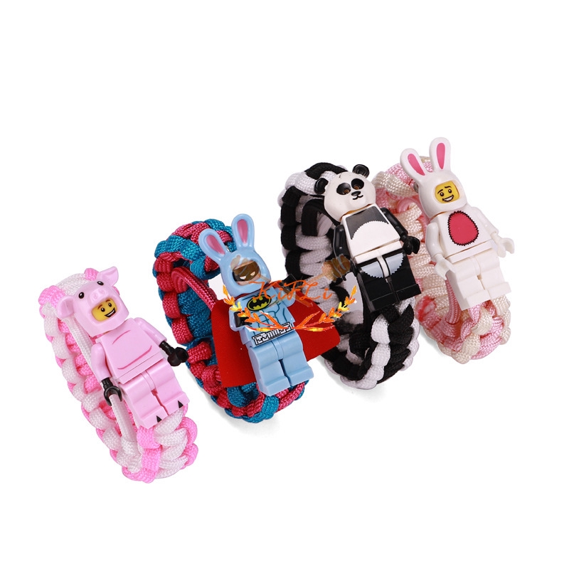 KIFIL Tali Tangan Anyaman Gelang Pria Dan Wanita Lego Gelang Bata Hadiah Pasangan Mahasiswa