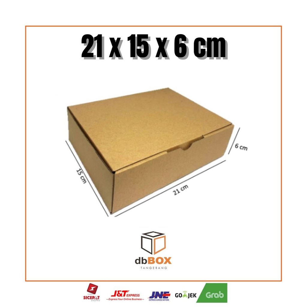 

Kardus 21x15x6 cm | Box Die Cut dan Easy Usage | Box Kue | Box Hampers