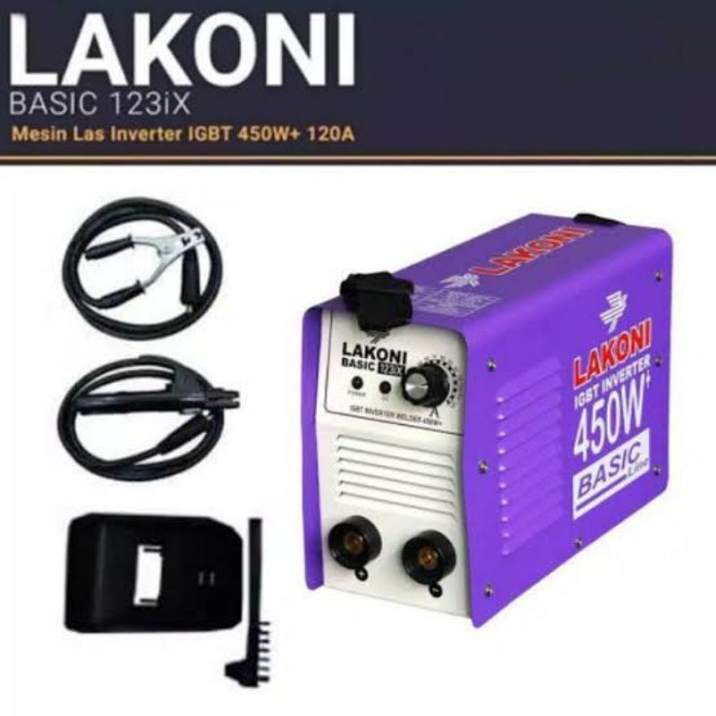 lakoni basic 123 ix mesin las inverter lakoni basic 123ix basic123ix