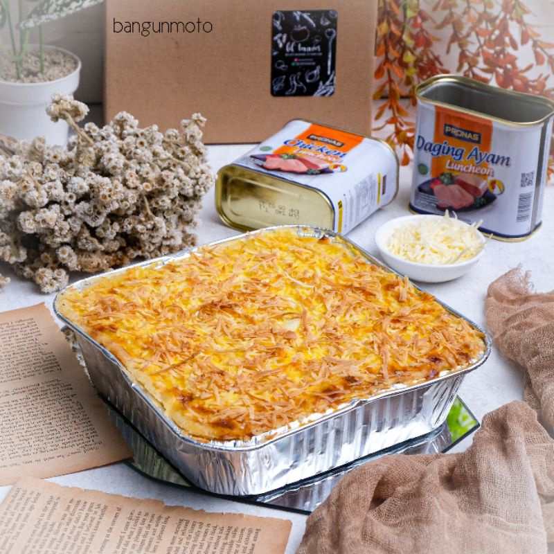 Pastel tutup size large HALAL/Pastel tutup panggang keju