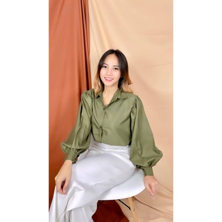 RX Fashion - Audry Rufi Basic Shirt Blouse Katun Twistcone / Blouse Mona / Kherila -BN