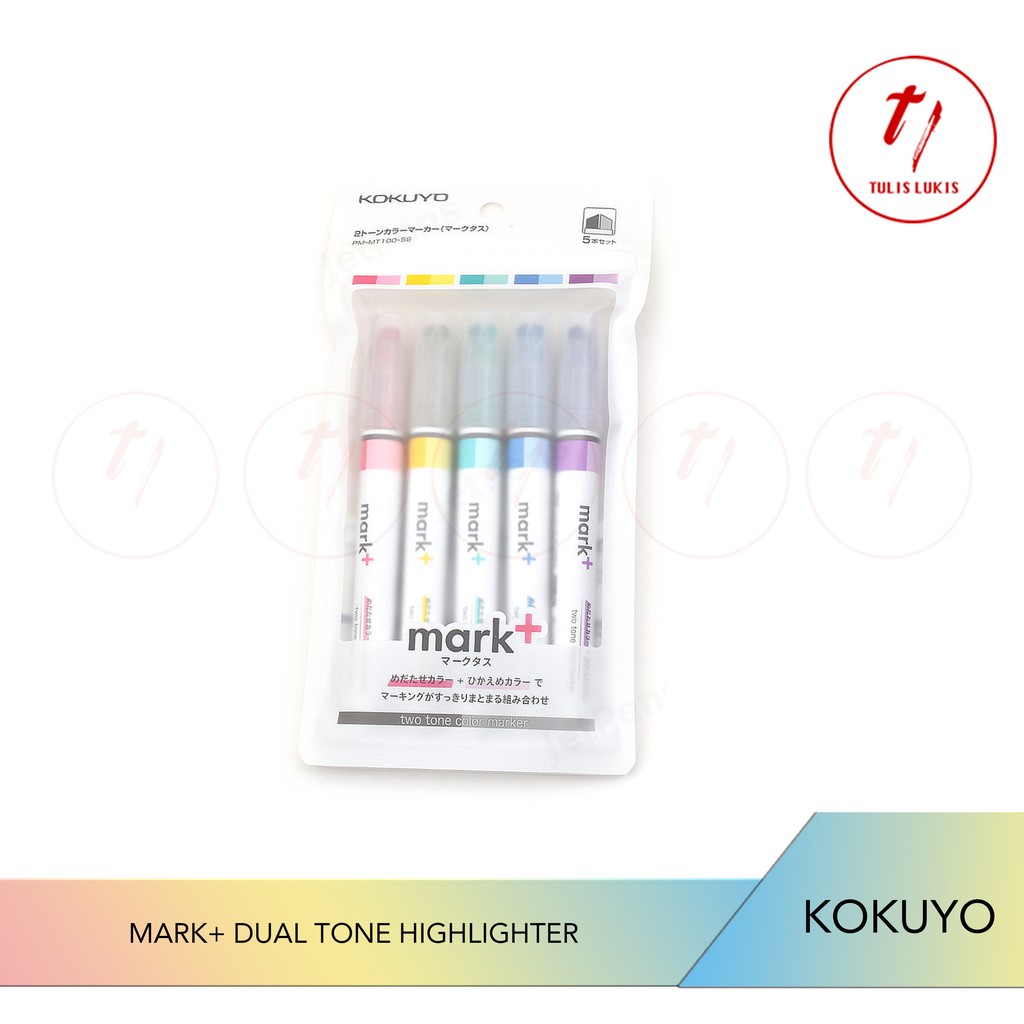 

Kokuyo Mark+ Two Tone Highlighter