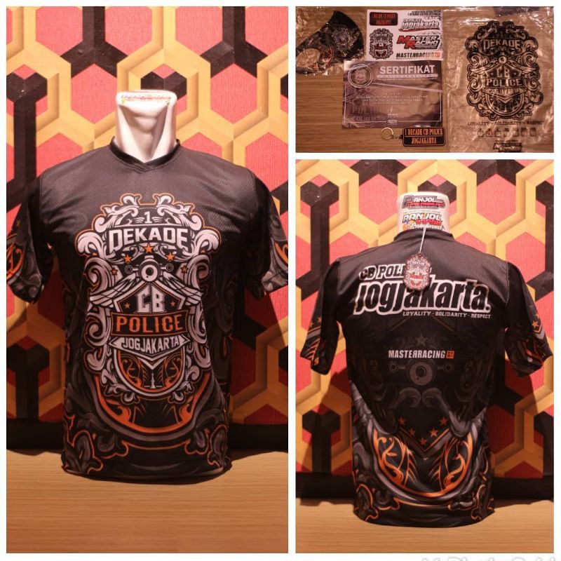 Jersey CB POLICE JOGJAKARTA