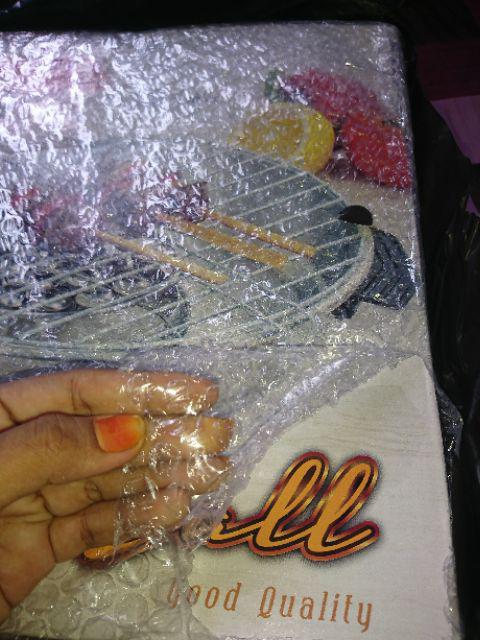 Grill Pemanggang/tempat Bakar Sate, Sosis,makanan( 2 Set /kg )..