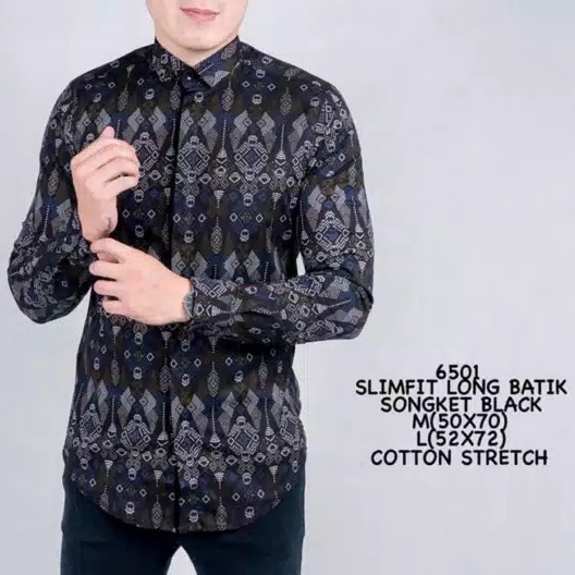 BIG SALE 4.4 New Arrival Distro Batik Pria Bordir Sogan Batikaf Notoarto Batik Ipnu-Ippnu Hem Pria-TERPEDO hitam