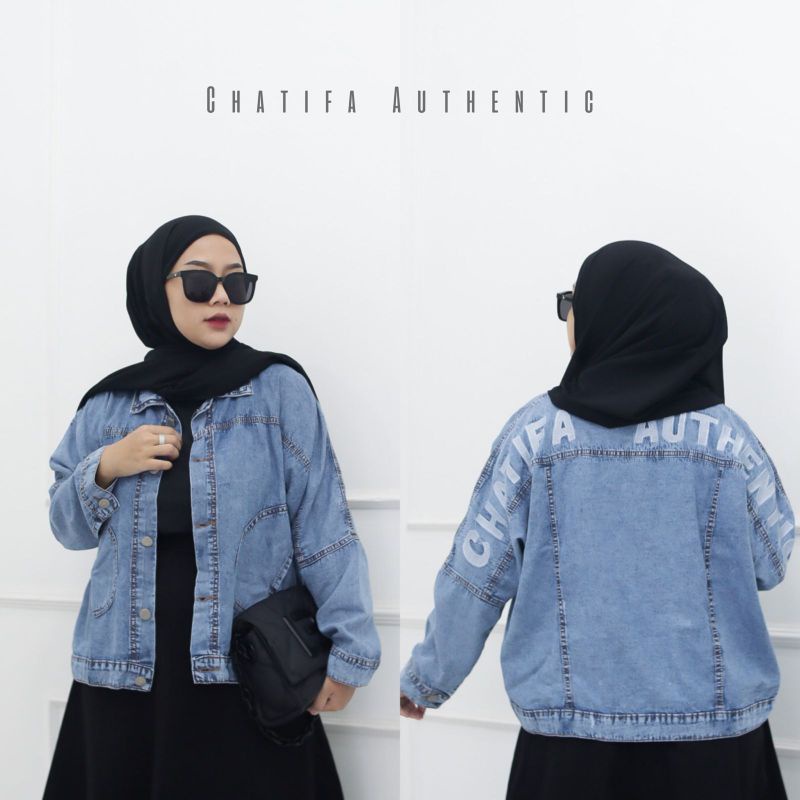 jaket jeans levis bordir