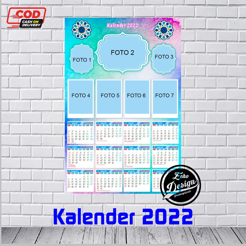 

Kalender 2023 Custom Foto Murah