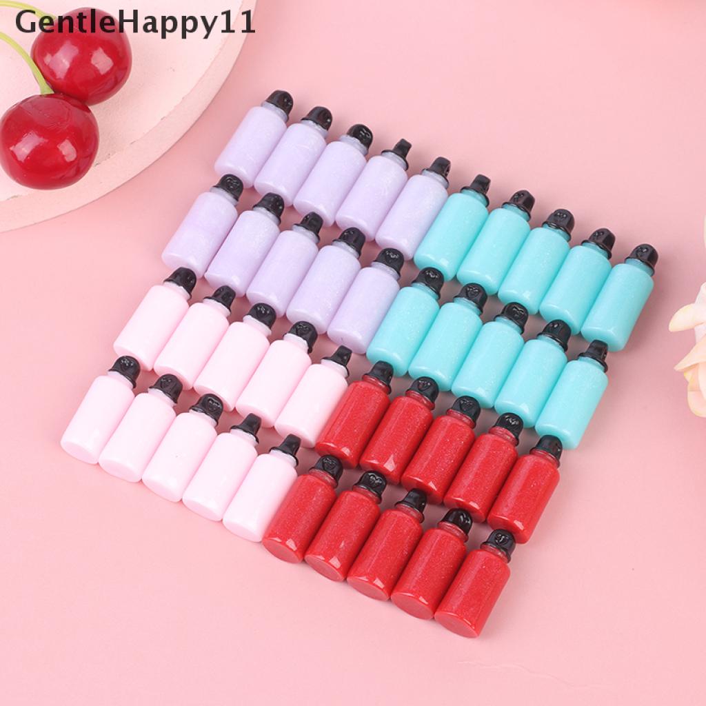 Gentlehappy 10pcs / Set Mainan Miniatur Gelas Thermos Untuk Dekorasi Rumah Boneka