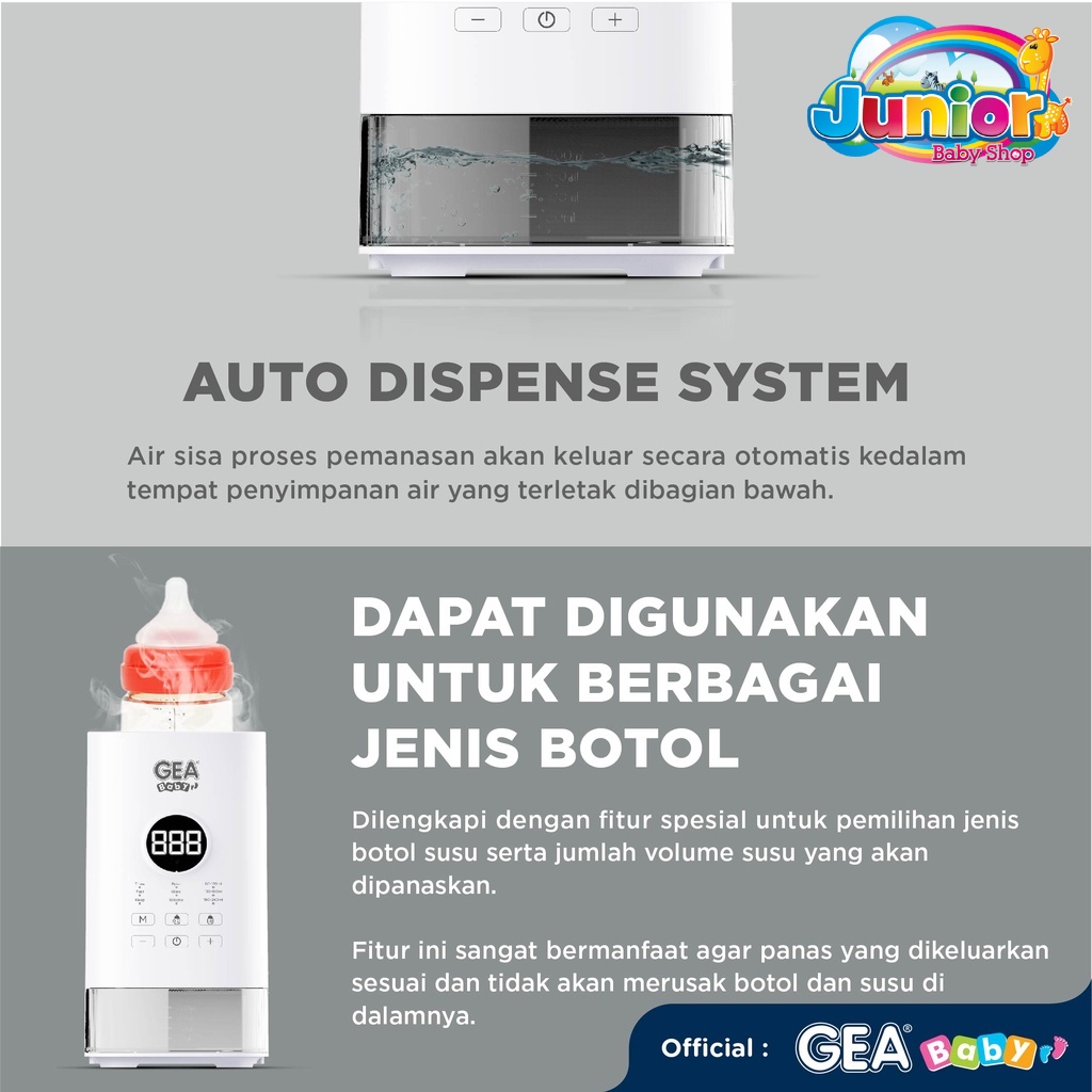 GEA Baby Smart Auto Bottle Warmer GW-200