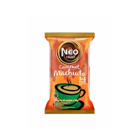 

Neo coffe kopi instan caramel machiato 10x20g