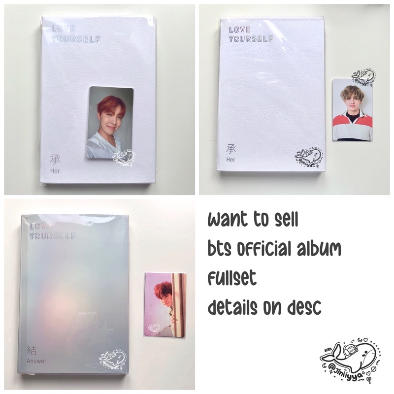 Jual Bts Official Album Love Yourself Her Love Yourself Answer Taehyung ...