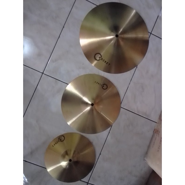 cymbal 14 inch Simbal drum band cimbal marching ORI impor asli produk import Brass kuningan