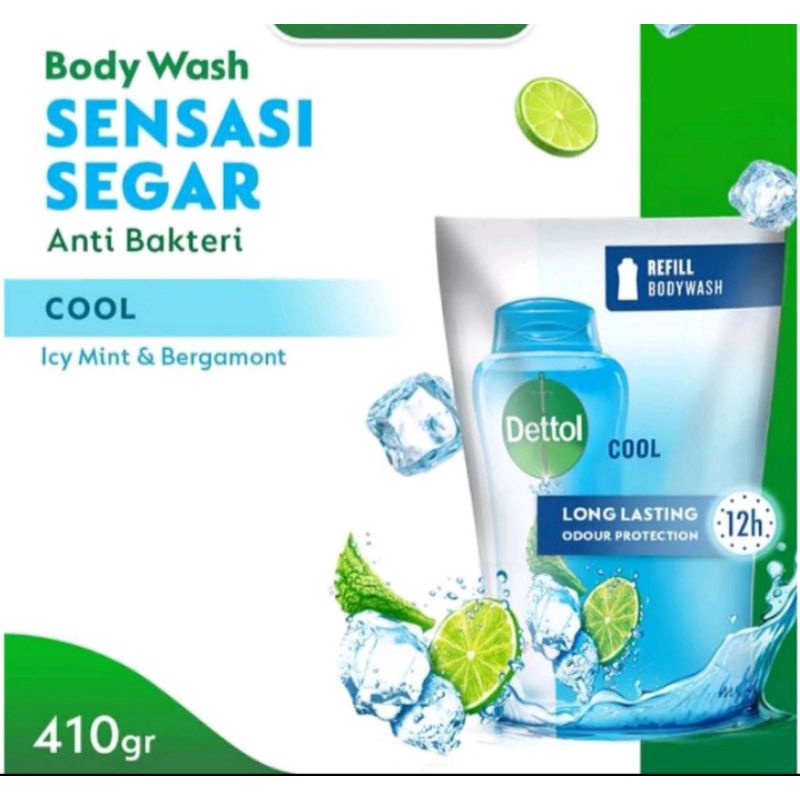 Jual Dettol Cool Body Wash Sabun Cair 410 Ml | Shopee Indonesia