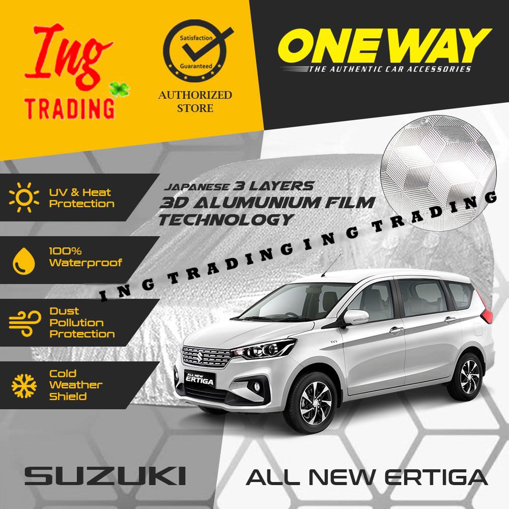 Cover Sarung Mobil ALL NEW ERTIGA 2018 Anti Air Waterproof 3 LAPIS