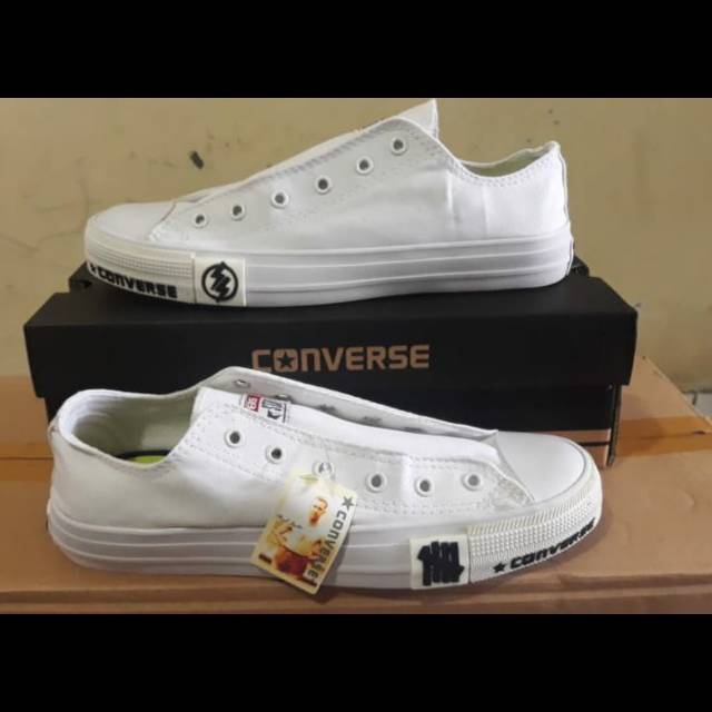 SEPATU CONVERSE GRADE ORI PUTIH PENDEK MURAH