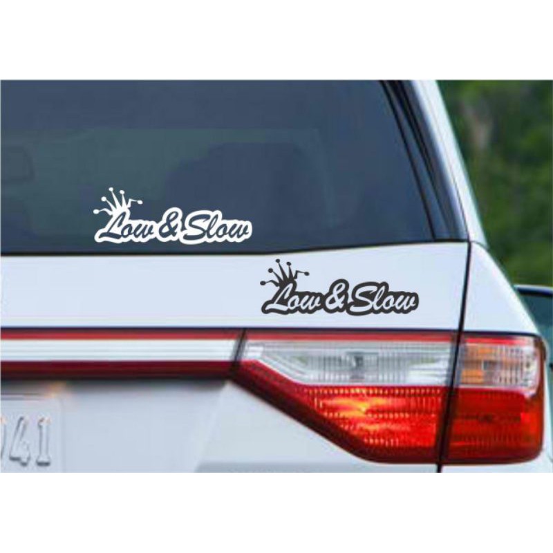

sticker stiker low n slow