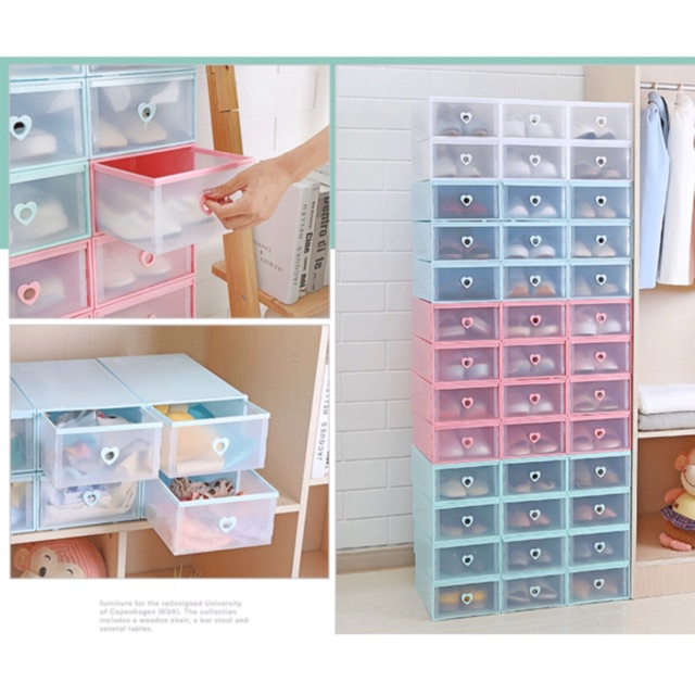 SLIDING SHOES BOX SS860 SHOES ORGANIZER BOX SERBAGUNA BOX SEPATU