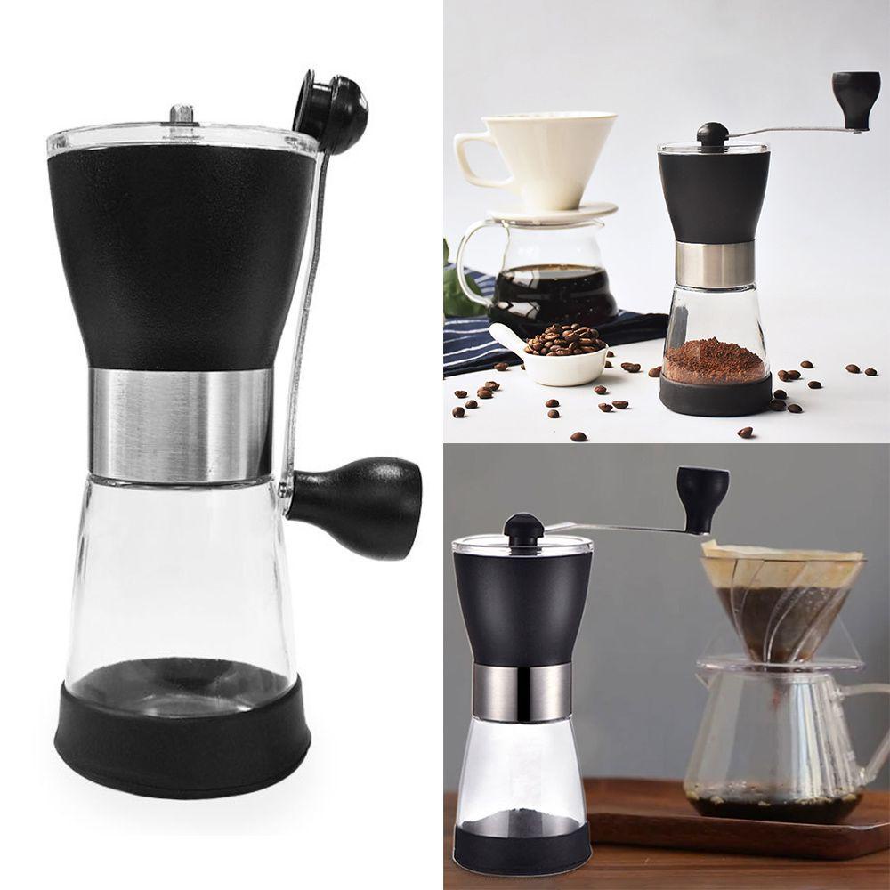 Solighter Penggiling Kopi Manual Handmade Keramik Burr Espresso Adjustable Knob Setting