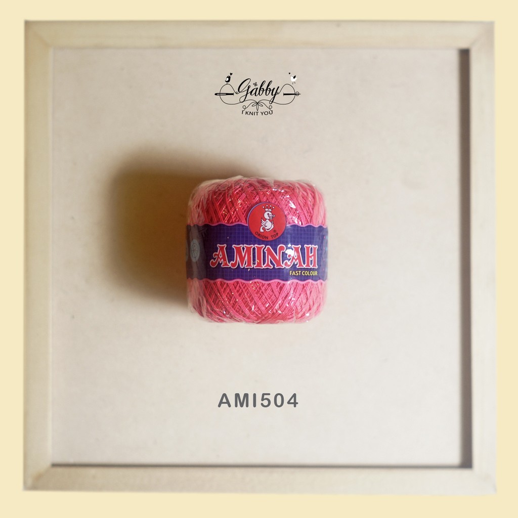 Benang Rajut Akrilik Aminah AMI504