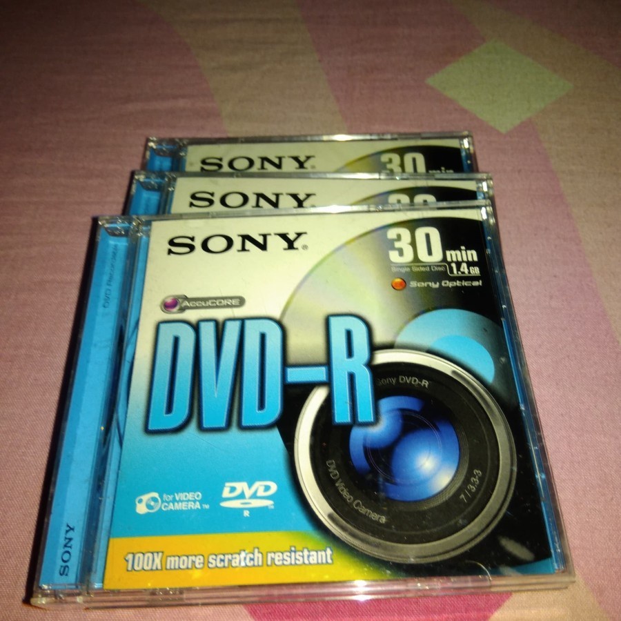 Mini DVD-R 1.4 Gb (30 Min) Sony untuk handycam