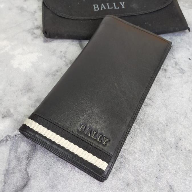 DOMPET LIPAT PANJANG PRIA BALLY LEATHER PREMIUM