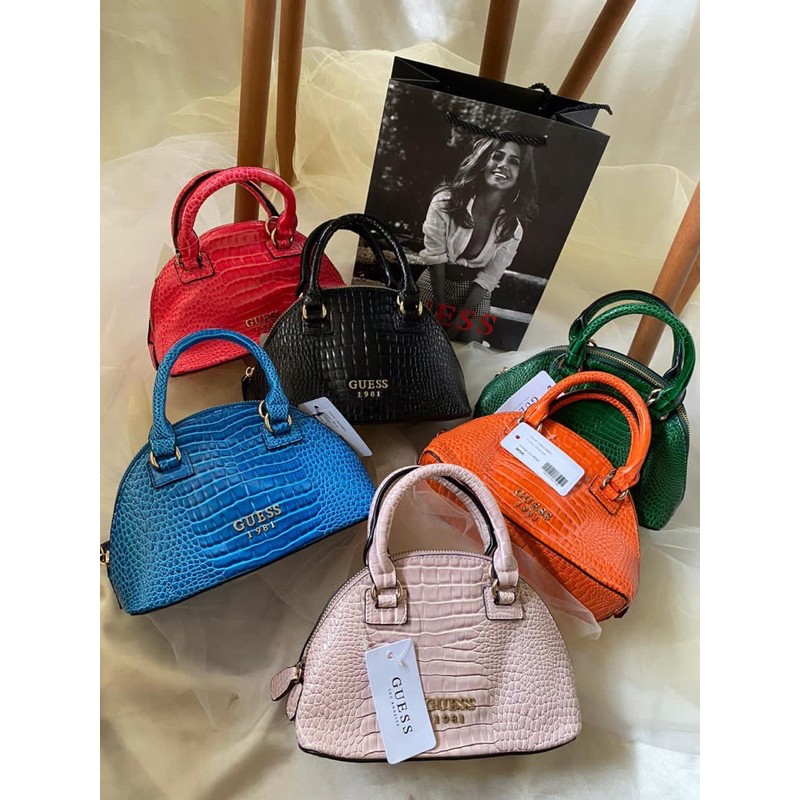 Guess Alma Mini Croco