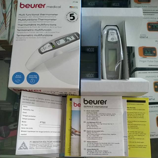 Thermometer Infrared Beurer / Thermometer Dahi / Thermometer Telinga/Beurer/Thermometer Beurer FT-65