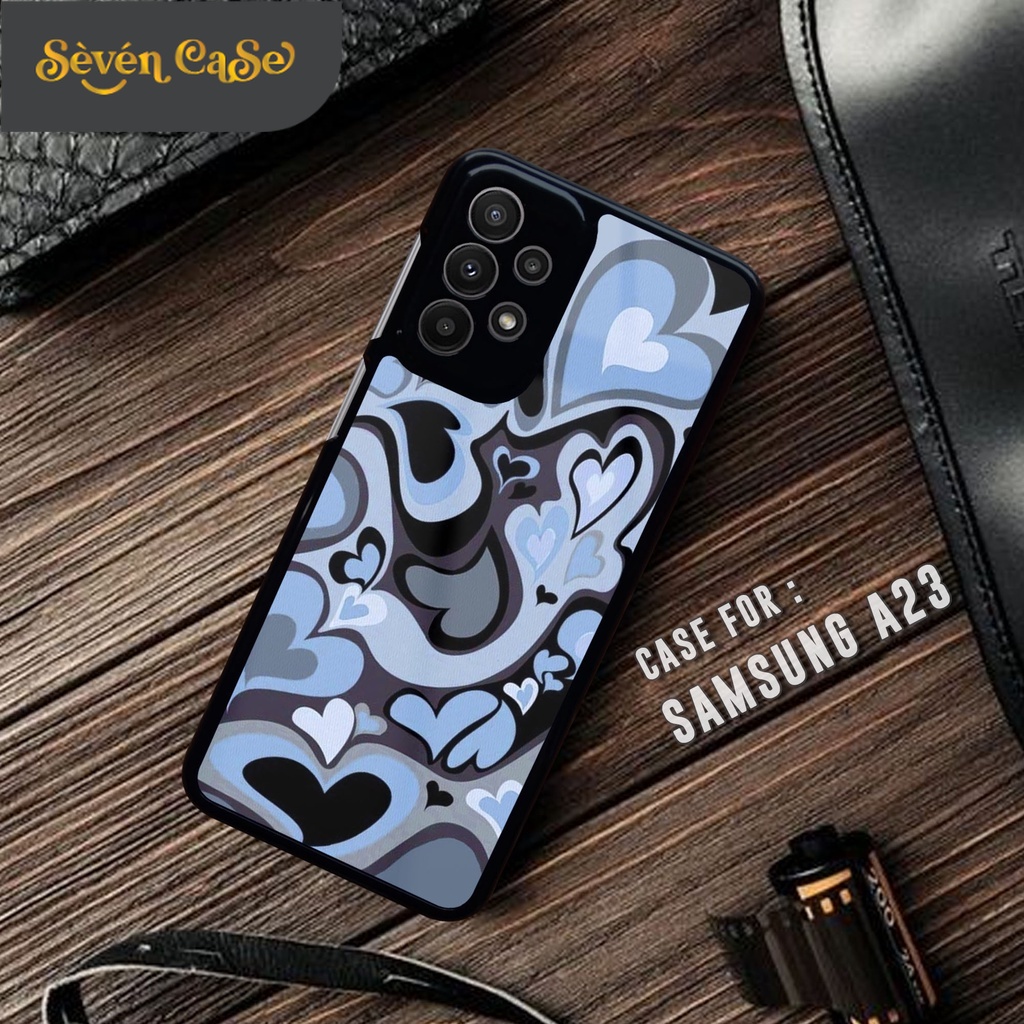 Case SAMSUNG A23 4G - Casing SAMSUNG A23 4G [ LOVE ] Silikon SAMSUNG A23 4G - Case Hp - Case Mewah -