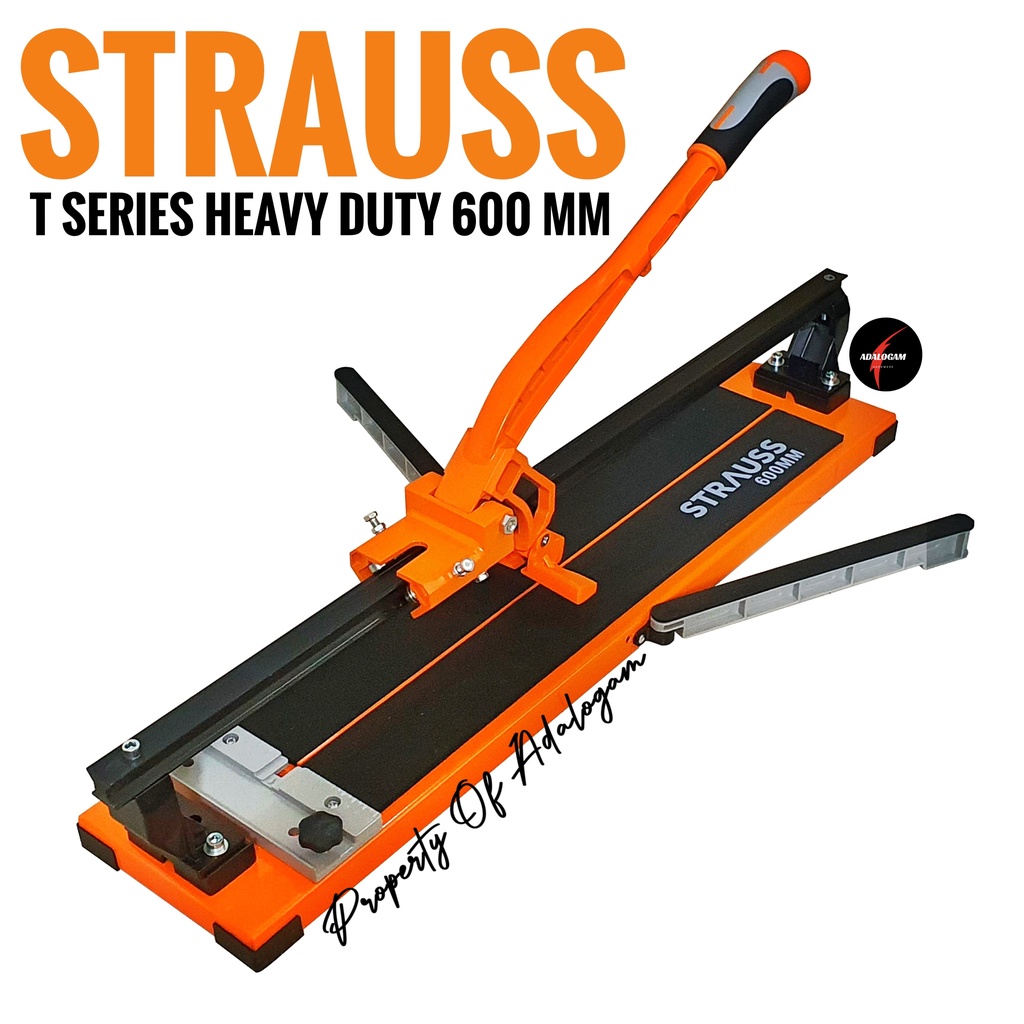 STRAUSS HD Alat Potong Keramik Granit 60 CM Manual Tile Cutter Granite