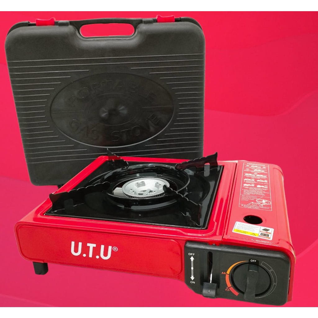 UTU Kompor Gas Portable Steamboat Sangwo Camping 2 Fungsi PG 5006 - Garansi 1 Tahun