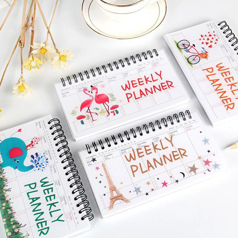 

[MYUME.STORE] WEEKLY PLANNER LUCU MURAH MALANG NOTES AGENDA