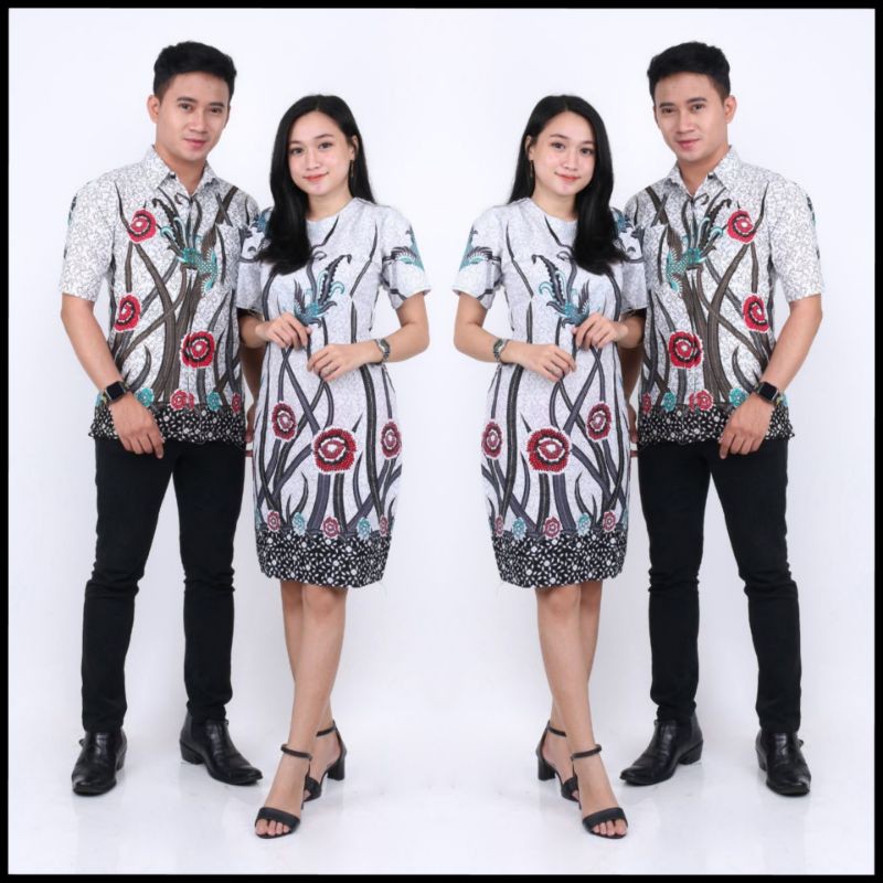 Couple Batik Atasan Batik Wanita Kerja Jumbo Dolby Dolbi Dobby Doby Atasan wanita Modern dan Terbaru