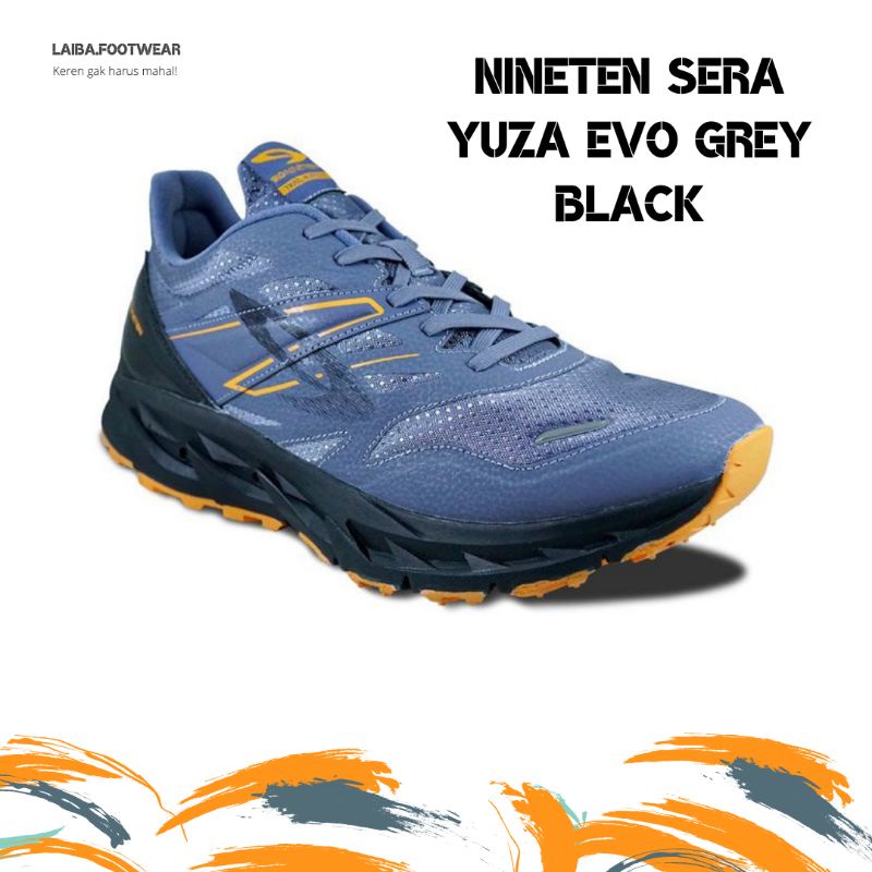 910 NINETEN YUZA EVO GREY BLACK
